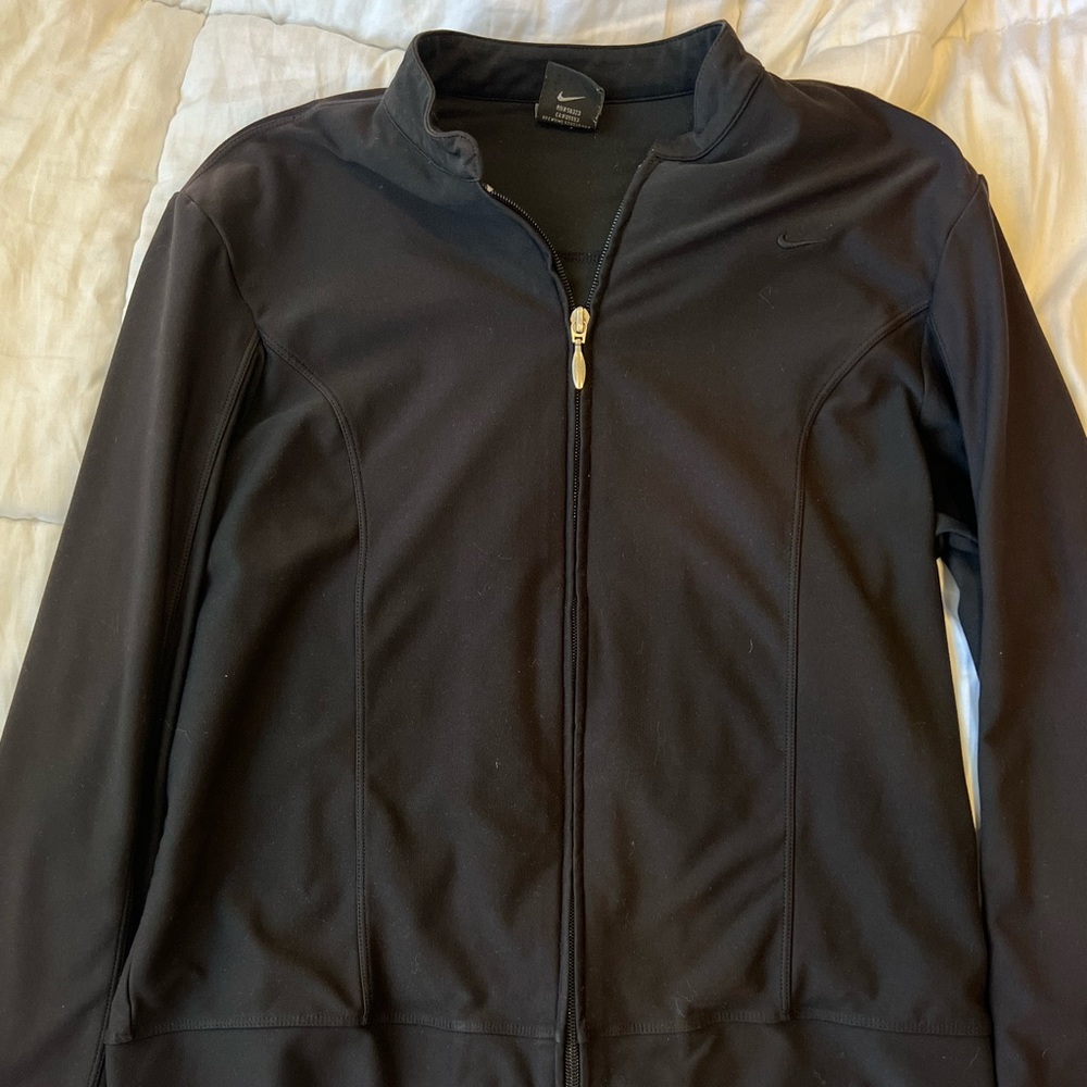 Black Nike Drifit Zip Up